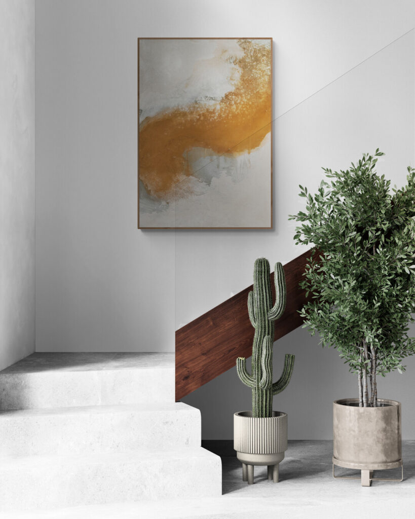 interior-staircase-with-plants